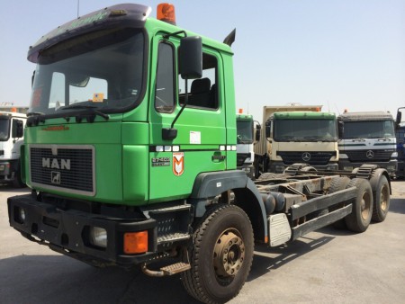MAN 6x4 truck chassis 27.403