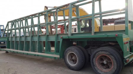 trailer 2 axel for preacast