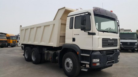 MAN 6x4 tipper truck TGA 33.360 model 2008